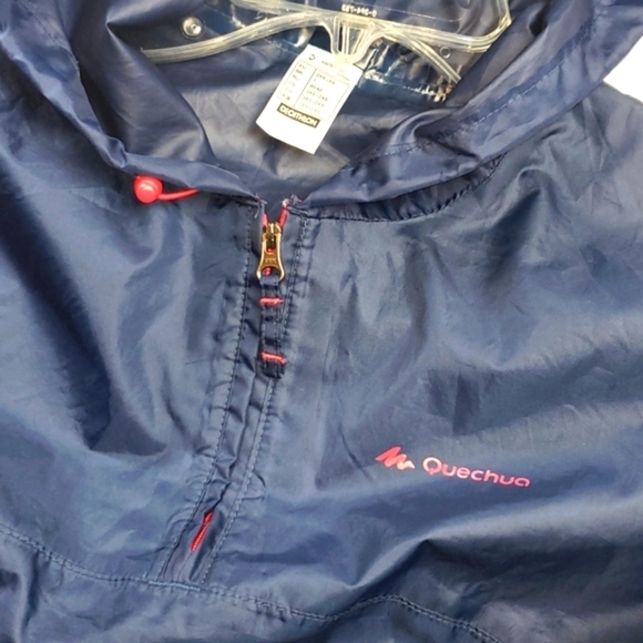 1/4 Zip Rain Coat - Picture 2 of 5